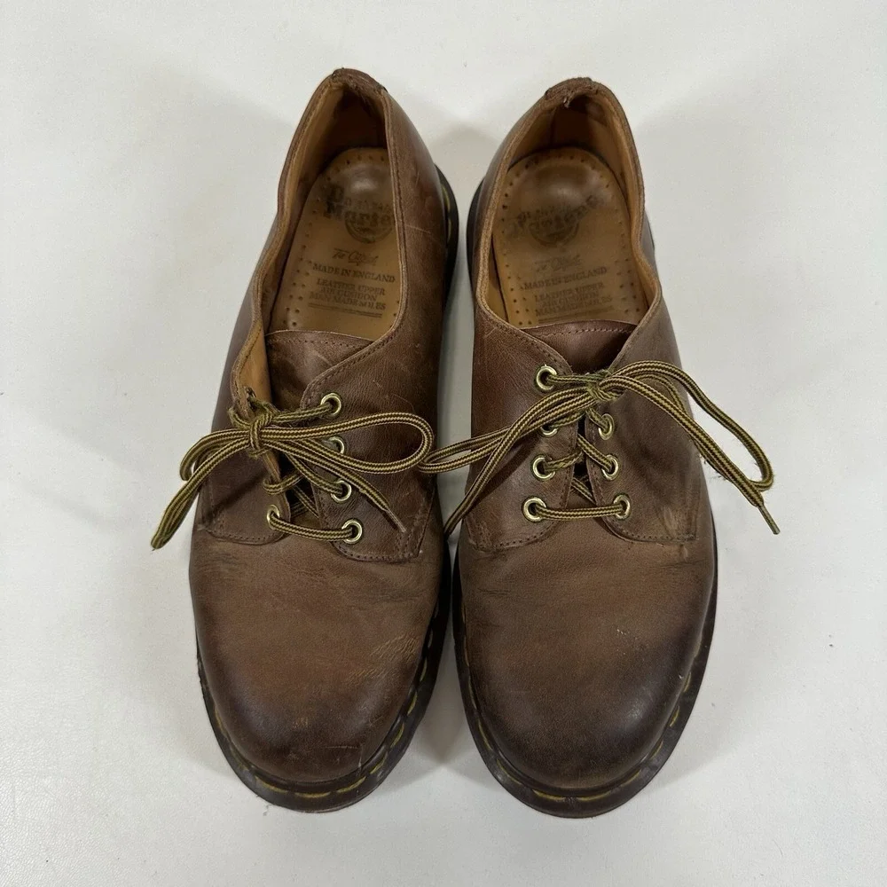 Doc Martens England Low Boots‎ Shoes Men's Size 9UK 10US Brown